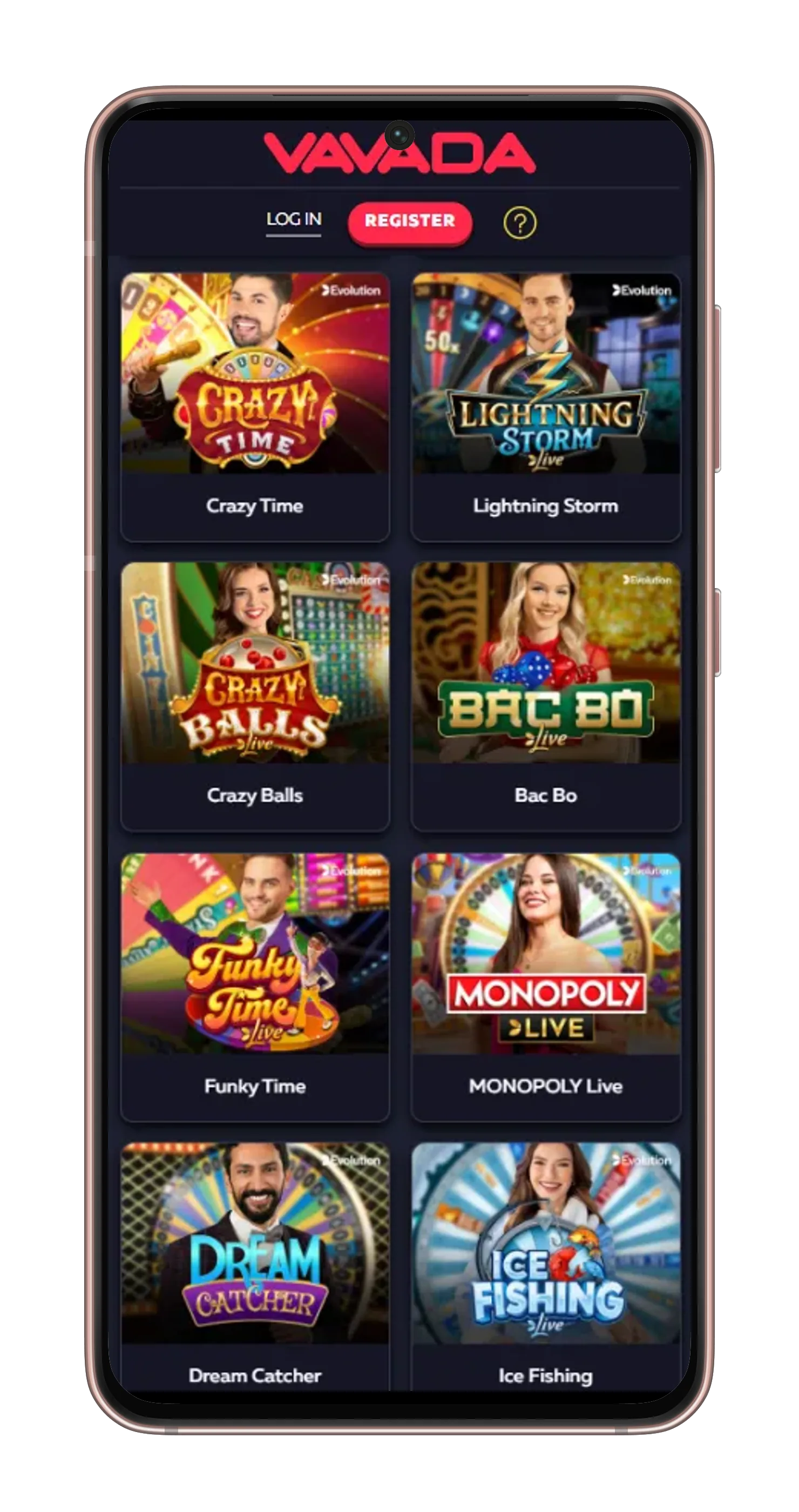 Mobile menu screenshot 5